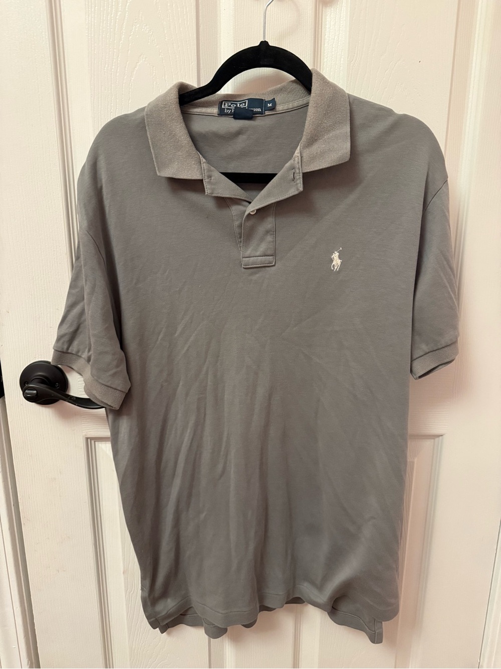 Polo by Ralph Lauren Men’s Gray Short-Sleeve Polo